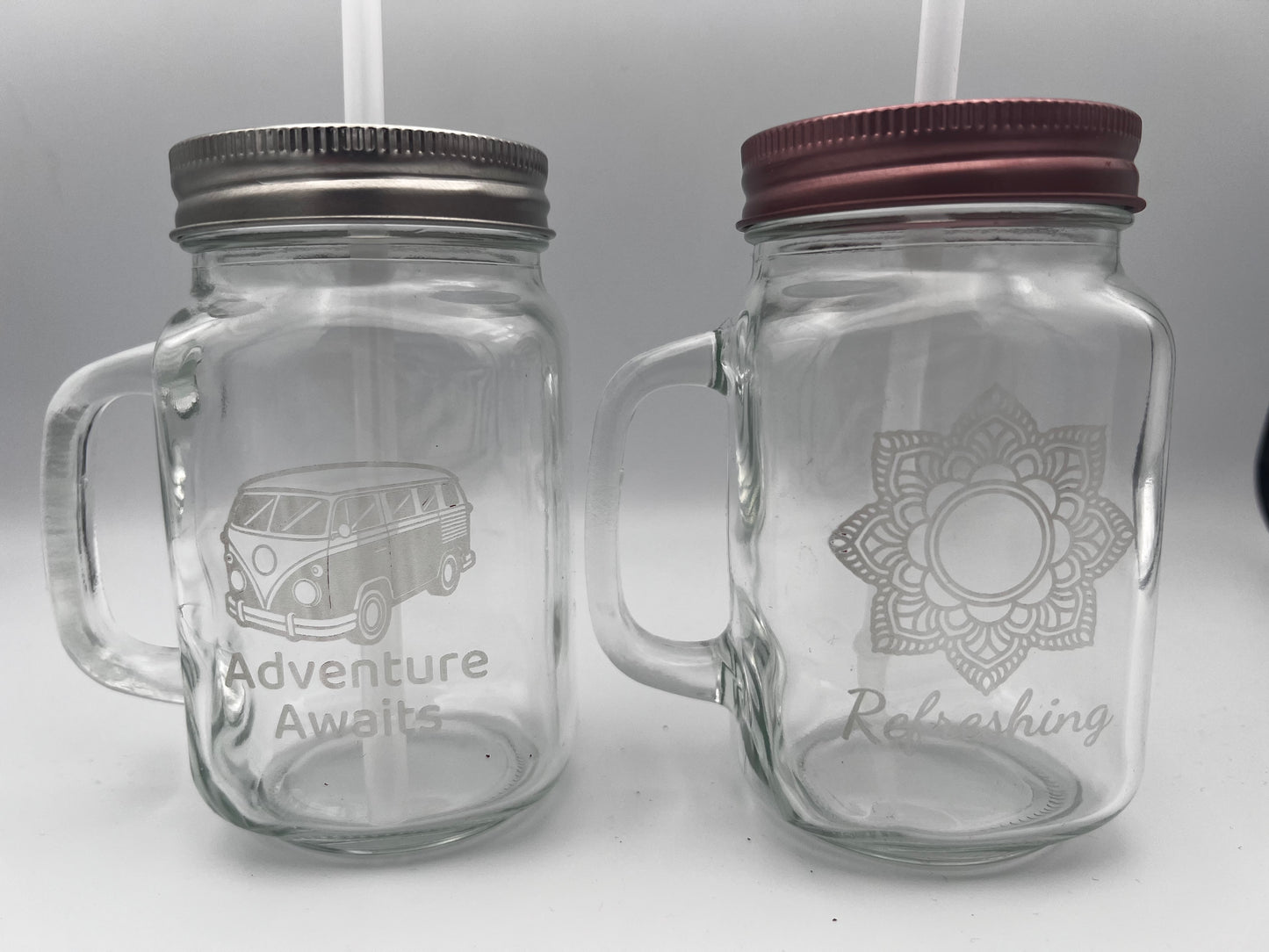 Personalised Mason Jar