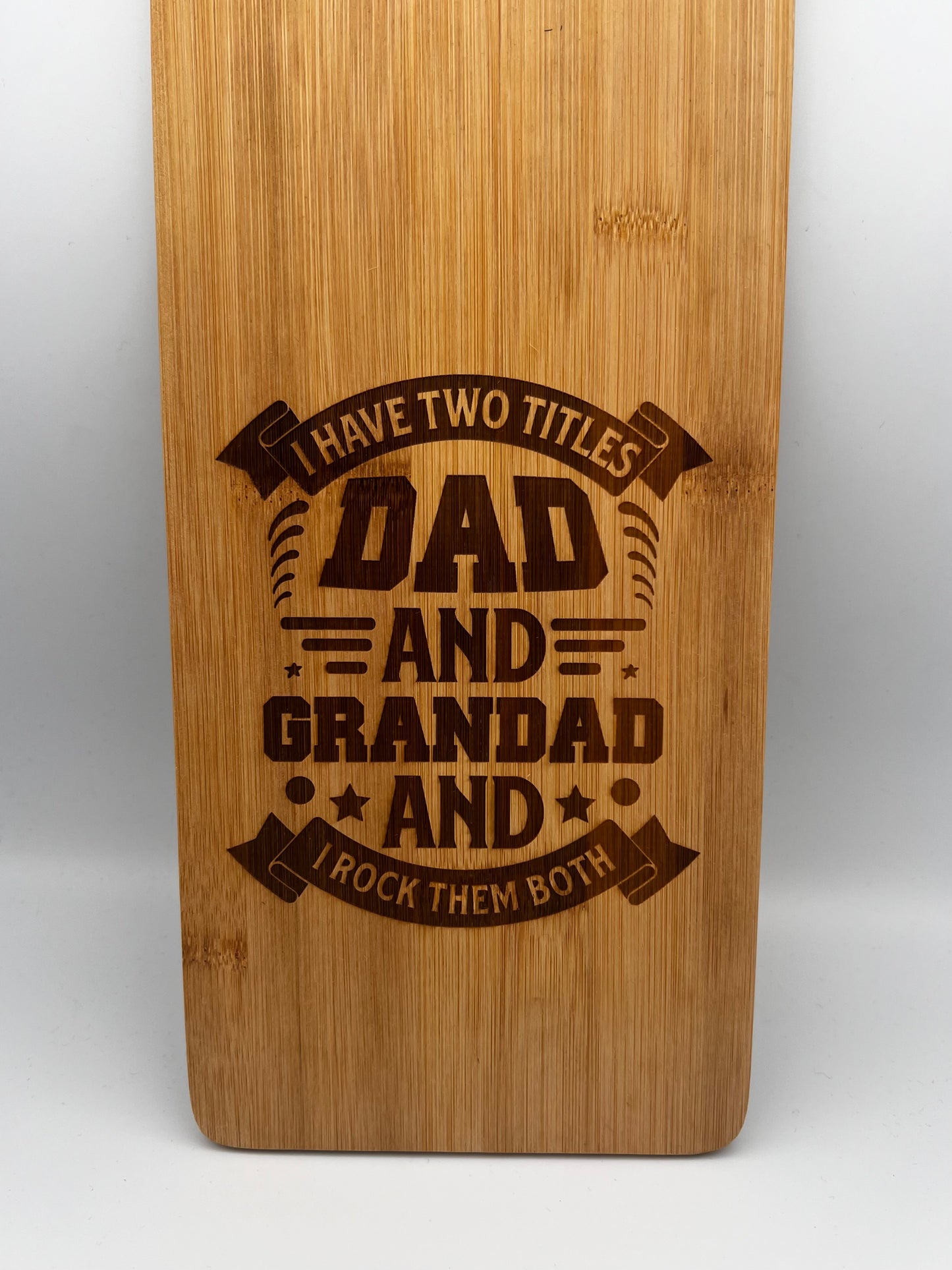 Personalised Bamboo Serving Board