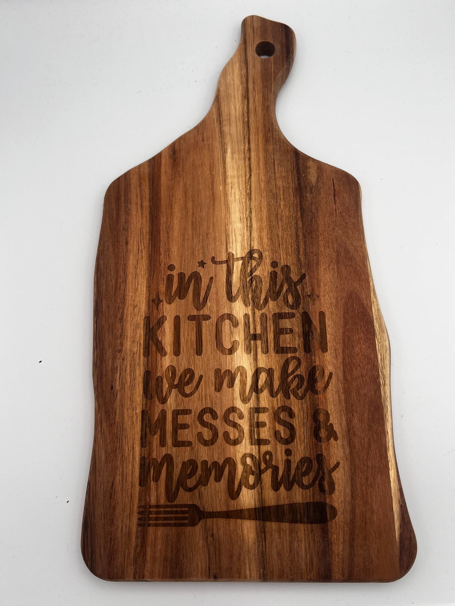 Personalised Rustic Cheese Board